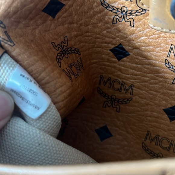 MCM cognac Tote - Picture 9 of 13